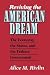 Reviving the American Dream: The Economy, the States, and the Federal Government