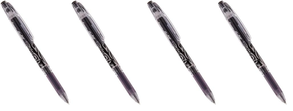 Pilot Frixion Erasable Needle Point Pen 2-Pieces, 0.5 mm Size, Black