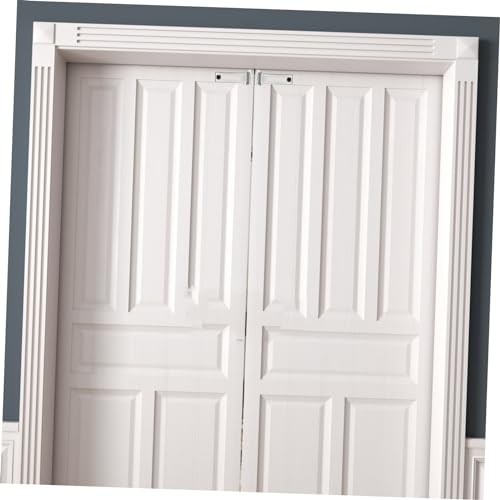 2 pares de herrajes de pivote superior para puertas plegables de clóset, fácil instalación, herramientas de reparación de pivote para puertas plegables miniatura 7