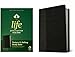 NLT Life Application Study Bible, Third Edition (LeatherLike, Black/Onyx, Red Letter)