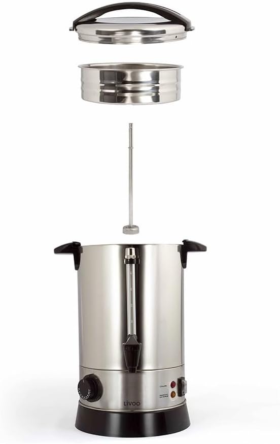 વિસ્ફોટ થયો view of Livoo DOM397 Coffee Percolator components