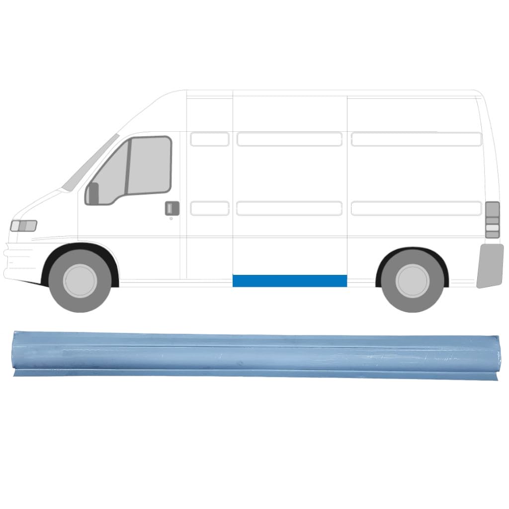 Reparaturblech seitlicher Schweller für Fiat Ducato 1994-2006 / Links = Rechts