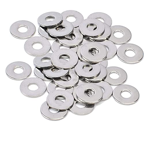 Rondelles rondelle inox Rondelle Plate pour L'étanchéité des Vis, Bagues D'étanchéité (M10-30PCS) Cover