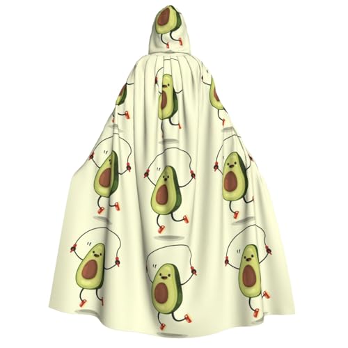 Cape à capuche avocat costume médiéval parfait pour animer vos fêtes d'Halloween