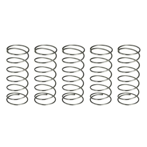 uxcell 5Pcs Compression Spring 20mm OD 1.2mm Wire Size 50mm Free Length