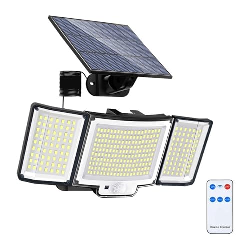 Lampe Capteur De Mouvement Solaire Solution Éclairage Allée Sombre et Sécurité Maison