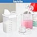 Riloventa 1800 ML Dispensador Detergente Lavadora con Vaso Medidor Imagen de Riloventa 1800 ML Dispensador Detergente Lavadora con Vaso Medidor