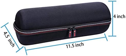 XANAD Case for Ultimate Ears BOOM 3 Wireless Bluetooth Speaker,Hard EVA Storge Bag - Black(Grey Lining)
