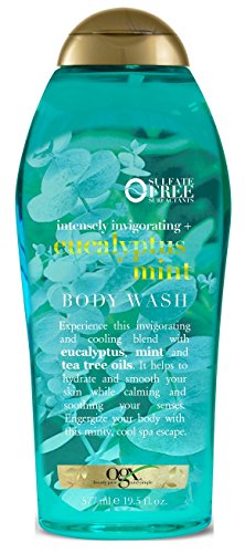 Ogx Body Wash Eucalyptus Mint 19.5 Ounce (577ml) (2 Pack)