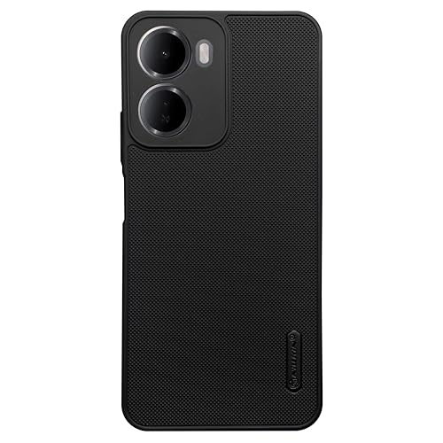 Image of NIUKIN Super Frosted Shield Pro Soft Mobile Back Case for Redmi 15A 5G | Shockproof Scratchproof Cover | Black