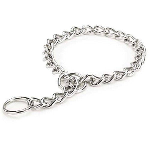 Choke Chain Dog Collar Selections - Steel Training (Extra Heavy 4mm 28 Inch)