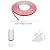 1/2 in x 20 ft Self-Adhesive Flexible Caulk Strip (Tape-Style) - Peel and Stick Trim Molding for Floors, Baseboards, Countertops, Tiles [Waterproof]