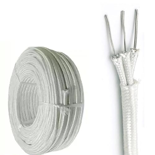 Fil isolé en mica 1000°C et nickel pur toronné 2.5mm² pour équipement thermique haute sécurité