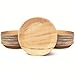 Price comparison product image KAPCO 25 x Areca Palm Leaf Disposable Plates for Party, Picnic, BBQ & Catering  Compostable Strong Eco-Friendly Biodegradable (9 inch Round)