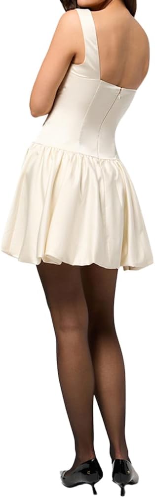 WEWOREWHAT Womens Bubble Skirt Corset Mini