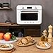 SMEG COF01Countertop Combi Oven - Multi-Function Grill, Air Fry, Steam, Bake, Convection, Defrost, and Warm, 10 Cooking Functions - Made In Italy (White)