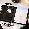 Wenger Concept Zippered Padfolio, Padded Document Organizer, Black