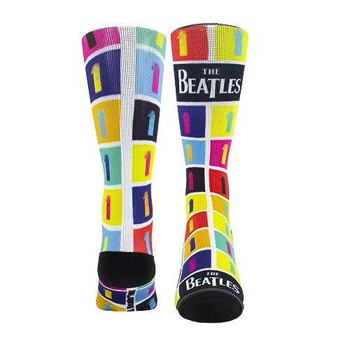 PERRI'S SOCKS The Beatles Special Edition Dye Sublimation Socks - Soft, Breathable, Fun, Rock n' Roll Band Socks2