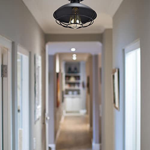 IJzeren plafondlamp, slijtvaste fijne afwerking Internationale universele lamphouder Duurzame retro industriële lampen… - Afbeelding 4