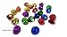 Dondor Enterprises Jumbo Multicolored Jingle Bells (24 Piece Pack, Christmas Occasion)