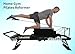 WINDFOOT Pilates Reformer Machine Equipment with 4X22LB Springs & 5X11LB Cords for Home Workout, Foldable Pilates Equipment with Jump Board for All Level Users (Black)
