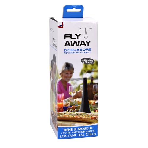 Euro Marketing Manufacturing Fly Away IGZ108 Entkerner für Fliegen und Insekten, batteriebetrieben, für den Tisch, Schwarz