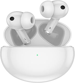 Wireless Earbuds Bluetooth, TWS Earbuds XY-70 Earbuds, 24Hr Playtime, ANC ENC Dual Noise Cancelling for Bluetooth Headphones Wireless Earbuds (White)