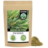 Alpi Nature Agujas de Pino Infusión 100g, Agujas de Pino Secas y Cortadas para Preparar Té