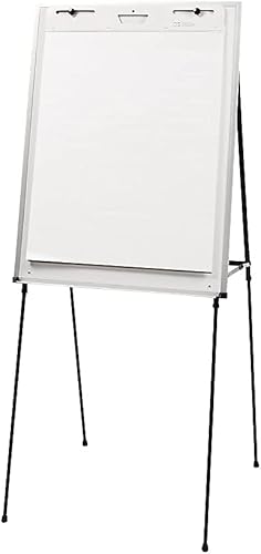 Miniatura 3 de Quartet Caballete, borrado en seco, acero, tablero de escritura de doble propósitorotafolio, borrado total, 29 x 40 pulgadas, marco negro (81E)