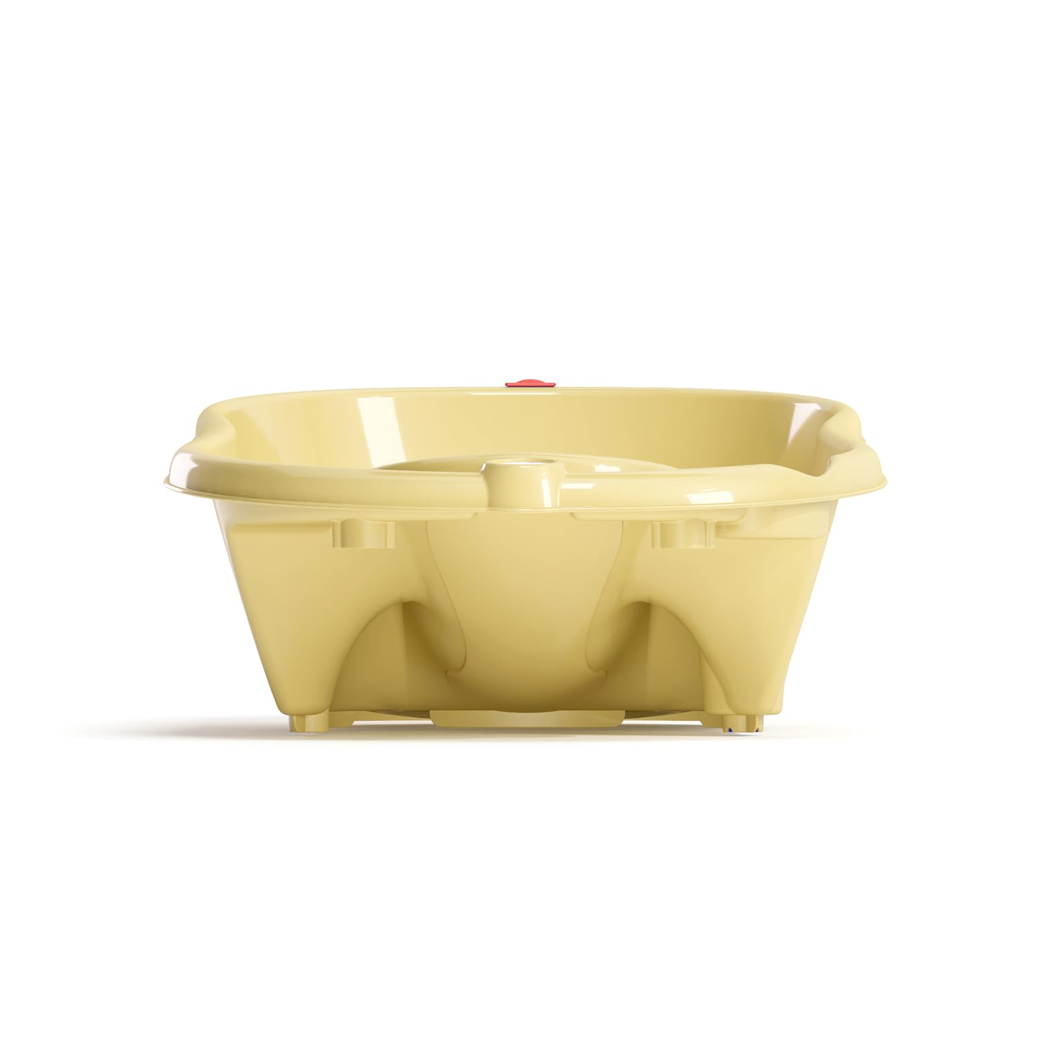 OKBABY Onda - Vaschetta dal Design Ergonomico per il Bagnetto del Neonato 0-12 Mesi - Giallo