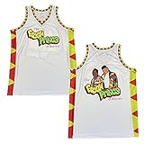 zxcvb Men's of Bel-Air 90s Theme Party Short Sleeve The Fresh Prince Hip Hop Basketball Jersey...