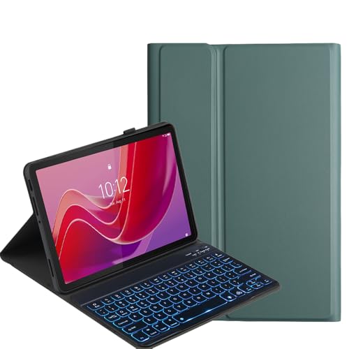 Funda teclado Moto Pad 70 Pro 13 ideal para trabajar en cafeterías con luz verde