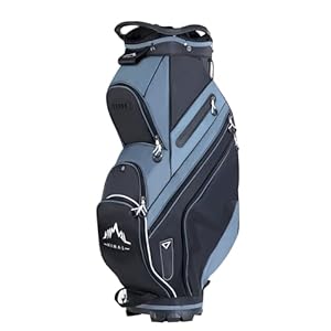 14-Way Golf Cart Bag with Organizer Divider & Rain Cover