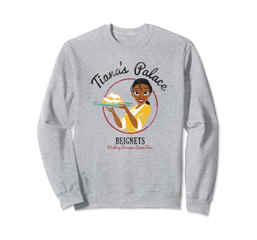 Sweatshirt Disney La Princesse et la Grenouille affiche Tiana Palace pour femme