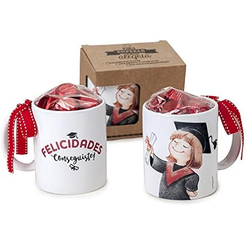 Mopec Taza cerámica "Felicidades Conseguiste 6bomb." Cover