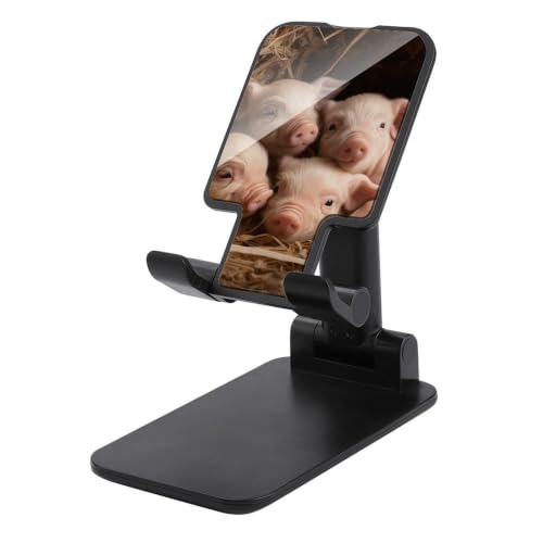 FekiLoot Four Little Pigs Folding Cell Phone Stand, Portable Phone Holder