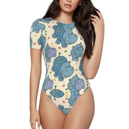 Women One Piece Swimsuit Monokini V Neckline Halter Swimming Suit Bathing Suit