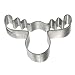 Produktbild Birkmann 1010693510 Ausstechform Elchkopf, Kunststoff, Grau, 5 x 3 x 2 cm