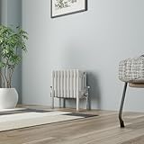 NRG Radiador de hierro fundido tradicional cuatro columnas 300x425mm Blanco Interior Diseñador Radiadores de baño