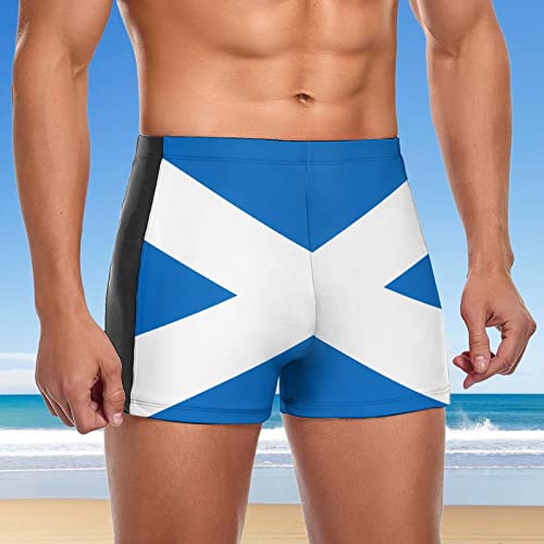 Men's Swimwear Flag of Ireland Briefs Swim Trunk Square Leg Boxer Board Shorts Swimsuit4