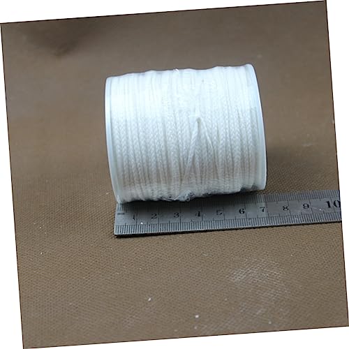 jojofuny 2 rollos de mecha de algodón larguero sin humo miniatura 6