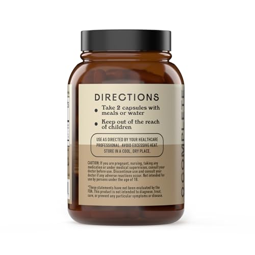 Image of Organic Psyllium Husk Capsules 660mg - Fiber Caps Supplement, Psyllium Capsules for Digestive Regularity, Colon Cleanse Support, Unflavored Whole Fiber Powder Pills, Vegetarian Gluten Free Daily Aid | Organic psyllium husk capsules for fiber, digestive regularity and colon cleanse support; vegetarian, gluten free daily caps