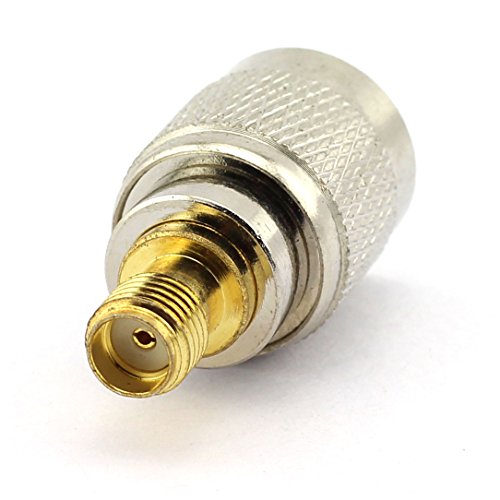 Adaptador coaxial RP TNC macho a SMA hembra x2 miniatura 2