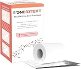 Sion Biotext Unna Boot Zinc Flexible Compression Bandage Maintain Moist Healing Environment Medical Dressing Wrap Gauze EMS First Aid Supplies 4 Inches X 30 Foot Roll