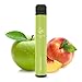 Produktbild Elf Bar 600 Nikotinfreie Einweg E-Zigarette Elfbar disposable e Shisha 550mAh, 600 Züge (Apple Peach, 1)