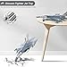 F16 Fighter Jet Toy - 1 Pack, Pull Back Toy Jets with Light & Sound, Diecast Airplane Toys for Kids, Model Plane Toy for Gifts Collection Decor