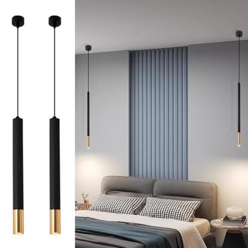 Lámparas de interior colgantes LED pack de 2 para crear ambientes modernos en la isla de cocina