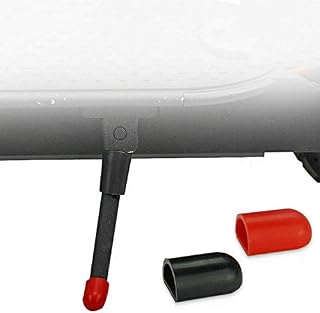 SCOOTISFACTION Black Pair of Silicone Protector kickstand foot Cover For Xiaomi M365/ 1S/ ESSENTIAL/PRO/ PRO2 Electric Scooter