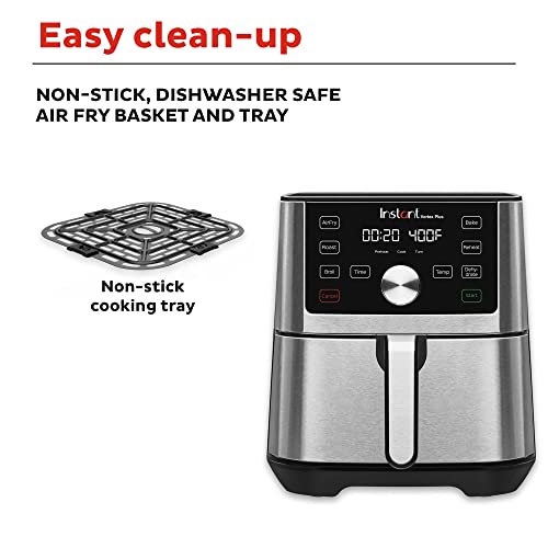 Instant VORTEX PLUS 6 QT WITH AIR FRYER LID Vortex Plus 6Qt Xl Air Fryer, 6-In-1, Broils, Dehydrates, Crisps, Roasts, Reheats thumb #4