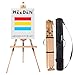 MEEDEN Tripod Field Painting Easel - Universal Adjustable Portable Easel Stand Of Beech Wood For Students and Landscape Artists, Suitable For Canvas Art Up To 44 Inch